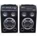 Caixa Dupla Amplificadora Lenoxx Sound CA-320, 130W RMS, Entradas Microfone, USB, SD e Auxiliar Bivolt